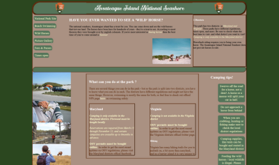 Camping Website