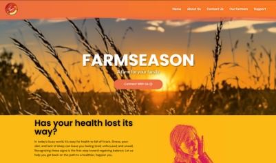 Farmseason WordPress Website