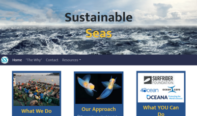 Sustainable Seas Website